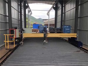 Tamaina txikiko mahai mota CNC plasma eta sugarren doitasun ebaketa makinak